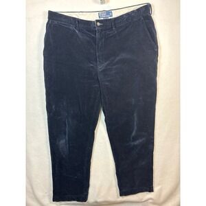 Polo Ralph Lauren Mens Corduroy Pants Size 38x30Blue Soft & Comfortable